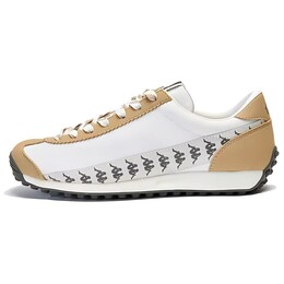 Кроссовки BANDA унисекс с низким верхом коричневого/белого цвета Kappa k0ex5mm18-478 | brown/white