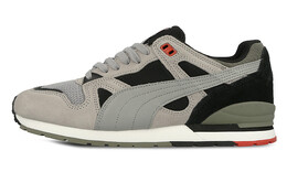 Кроссовки Duplex Running Unisex Low-top Серый/Черный/Зеленый Puma 363137-02