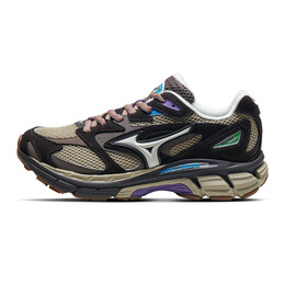 Кроссовки унисекс с низким верхом Tree Yellow / Deep Brown / Light Brown Mizuno d1gh241103 | brown