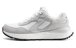 Кроссовки женские с низким верхом белые/серые Skechers 177725-wgy | white/gray