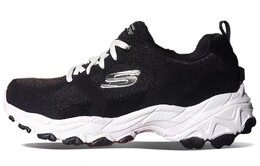Кроссовки Encore Chunky женские низкие, черно-белые, серебристые Skechers 66666216-blk