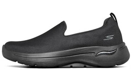 Кроссовки Go Walk Arch Fit Lifestyle женские с низким верхом черного цвета Skechers 124411-bbk