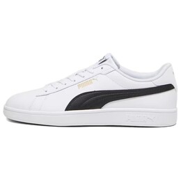 Кроссовки Puma Smash Skateboarding Shoes Unisex Low-top White/black, белый/черный 390987-11 | white/black