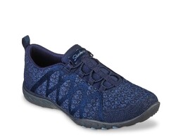 Кроссовки-слипоны женские Skechers Breathe Easy Infi-Knity, темно-синий 544596 | navy