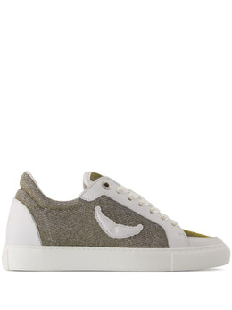 Кроссовки Zadig & Voltaire Fly On, серебряный swsn01570020 | серебристый