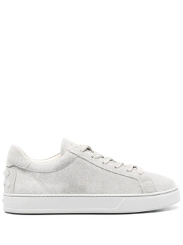 Замшевые кеды Tod's, серый xxw04l0hz40m8w | серый