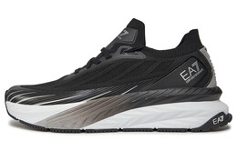 Кроссовки Emporio Armani EA7 Lifestyle Shoes Unisex Low-top Black/Silver, черный/серебряный x8x176xk377n763 | black/silver