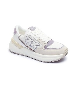 Кроссовки кожаные Pinko Gem 07, белый pi252w0000269810037 | bianco