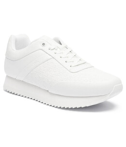 Кроссовки женские Calvin Klein с тиснеными монограммами, белый ck245w0000183510036 | bianco