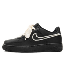Женские кроссовки для скейтбординга Nike Air Force 1, Black fv5951-001(teamp-钻石珍珠s-box) | black
