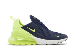 Кроссовки Nike Wmns Air Max 270 'Obsidian Volt', синий ah6789 401 | blue