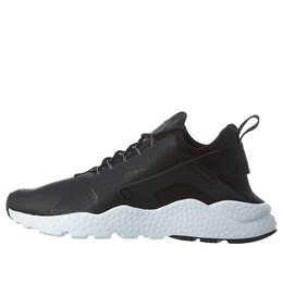 Кроссовки air huarache run ultra premium Nike, черный 859511-001 | black/dark grey-white