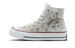 Кеды Converse 1970s Canvas Shoes Unisex High-Top White 162053c(team147-干枯玫瑰) | off white
