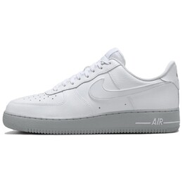 Кроссовки Air Force 1 для скейтбординга унисекс с низким верхом белого и серого цвета Nike, цвет White Gray hv6418-100 | white gray