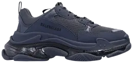 Кроссовки Balenciaga Wmns Triple S Sneaker 'Clear Sole - Ombre Blue', синий 544351 w2ga1 4900 | clear sole - ombre blue