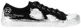 Кроссовки Maison Margiela Wmns Velvet Tabi 'Paint Effect - Black', черный s58ws0110 p2519 h1130 | paint effect - black