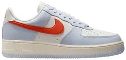 Кроссовки Nike Wmns Air Force 1 '07 Low 'Football Grey Vintage Coral', синий hv0843 085 | football grey vintage coral