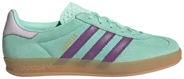 Кроссовки Adidas Wmns Gazelle Indoor 'Clear Mint Active Purple', зеленый jq0192 | clear mint active purple