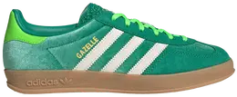 Кроссовки Adidas Wmns Gazelle Indoor 'Semi Court Green Velvet', зеленый ji2715 | semi court green velvet