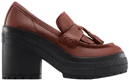 Кроссовки Converse Wmns Chuck 70 De Luxe Heel Loafer Platform Low 'Dark Roast', коричневый a14715c | dark roast