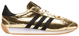 Кроссовки Adidas Wmns Country OG 'Gold Metallic Black', золотой jq5110 | gold metallic black