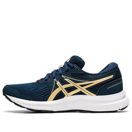 Кроссовки гель contend 7 широкий Asics, синий 1012a910-401 | blue/gold