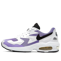 Кроссовки air max 2 легкие Nike, белый ao3195-100 | white/black-medium violet-orange pulse