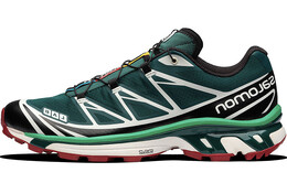 Кроссовки Salomon XT-6 Deep Teal Biking Red 414548