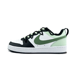 Кроссовки Nike Court Borough Skateboarding Shoes Women's Low-top Black/green, светло-зеленый bq5448-115（team287-薄荷种子） | light green