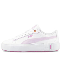 Кроссовки smash platform v2 'candy - white lavender fog' Puma, белый 383878-01 | white/pink