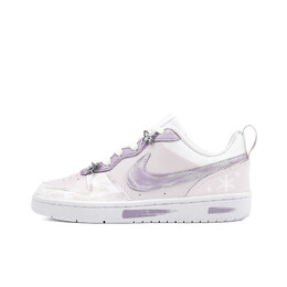 Кроссовки Nike Court Borough Skateboarding Shoes Women's Low-top Black, цвет Light Lavender bq5448-100(team189-恋爱星期五) | light lavender