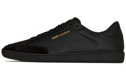 Кроссовки Court Classic SL/10 Perforated Black Saint Laurent 6032231jz301000