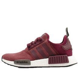 Кроссовки nmd_r1 Adidas, бордовый s75231 | maroon/white