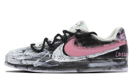 Скейтборд-кеды Court Royale унисекс с низким верхом, черный/белый/розовый Nike bq4222-103（team138-病变2.0） | white