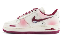 Кроссовки Nike Air Force 1 Skateboard Shoes Women's Low-Top White Pink fz5068-161(team119-暗藏情书) | white