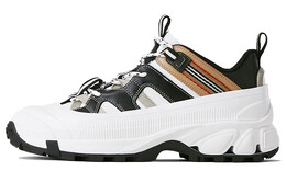 Кроссовки женские Burberry Arthur Icon Stripe, белый / черный 80458251