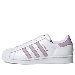 Кроссовки оригиналы суперзвезда Adidas, белый fw3567 | white/purple