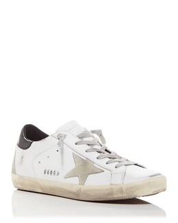 Женские низкие кеды Super-Star Golden Goose, цвет White 4060522 | white/ice