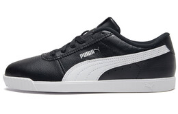 Кроссовки Puma Carina Skateboard Shoes Women's Low-Top Black White 370548-01