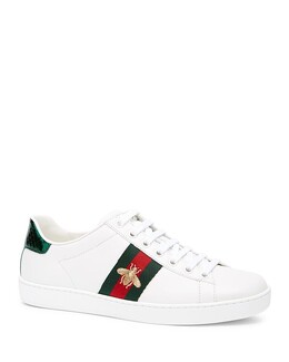 Женские кроссовки с вышивкой Gucci Ace Gucci 2862364 | bianco