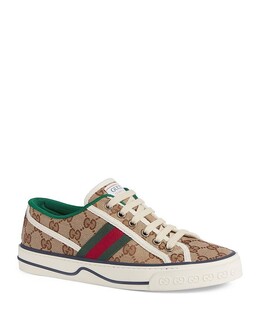 Женские низкие кроссовки Gucci Tennis 1977 Gucci 3534282 | beige ebony