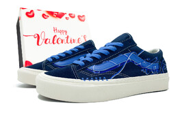 Кроссовки Vans Style 36 Skateboarding Shoes Unisex Low-top White, синий vn0a3dz3rfl(team188-牵爱s-box) | blue