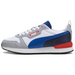 Кроссовки Puma R78 Lifestyle Shoes Unisex Low-top White/Gray, белый/серый 393910-06 | white/gray