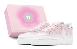 Кроссовки Nike Air Force 1 Skateboard Shoes Women's Low-Top White Pink dh2920-111(team88-浪漫樱花s-box) | white/pink