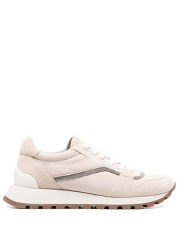 Кроссовки Brunello Cucinelli Lace-up, светло-бежевый mzsfg2400c8198 | нейтральный цвет
