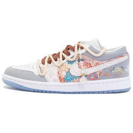 Баскетбольные кроссовки Air 1 Vintage Unisex Low-top White/light-Grey Jordan dc0774-105（team197-） | apricot