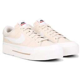 Женские кроссовки Court Legacy на платформе с лифтом Nike, белый 1053268/96917 | pearl white