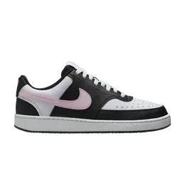 Nike Кроссовки Wmns Court Vision Low Next Nature 'Black White Pink Foam', черный dh3158 008 | black white pink foam
