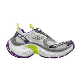 Кроссовки Balenciaga Wmns 6XL Sneaker 'Worn-Out - White Purple Yellow', белый 815853 w2mv2 9157 | worn-out - white purple yellow