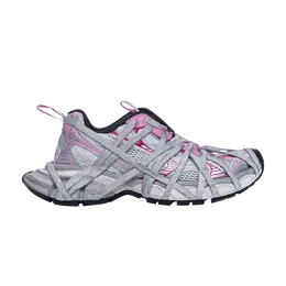 Кроссовки Balenciaga Wmns 3XL Extreme Lace Sneaker 'Worn-Out - White Grey Pink', серый 778697 w3xll 9115 | worn-out - white grey pink